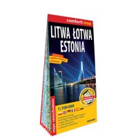 Comfort! map Litwa, Łotwa, Estonia - okładka książki