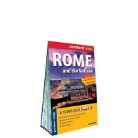 Comfort! map Rome and the Vatican - okładka książki