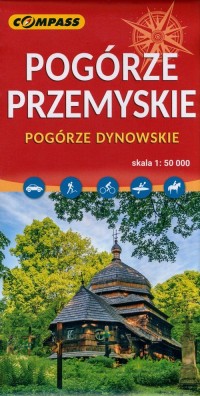 Mapa turystyczna - Pogórze Przemyskie - okładka książki
