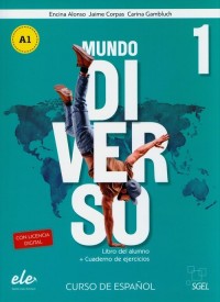 Mundo Diverso 1 A1. Podręcznik - okładka podręcznika