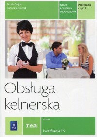 Obsługa kelnerska Podręcznik cz. - okładka podręcznika
