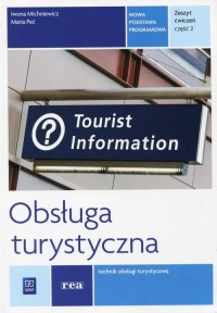 Obsługa turystyczna Zeszyt ćwiczeń - okładka podręcznika