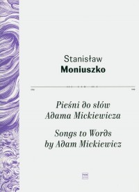 Pieśni do słów Adama Mickiewicza - okładka książki