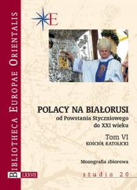 Polacy na Białorusi od Powstania - okładka książki