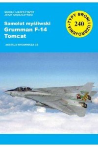 Samolot myśliwski Grumman F-14 - okładka książki