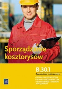 Sporządzanie kosztorysów Podręcznik - okładka podręcznika