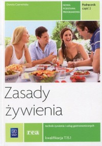 Zasady żywienia Podręcznik cz. - okładka podręcznika