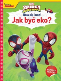 Baw się i ucz! Jak być eko? Marvel - okładka podręcznika