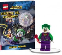 Lego DC comics super heroes Strzeżcie - okładka książki