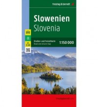 Mapa Słowenia 1:150 000 FB - okładka książki