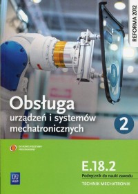 Obsługa urządzeń i systemów mechatronicznych - okładka podręcznika