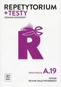 Repetytorium i testy Egzamin zawodowy - okładka podręcznika