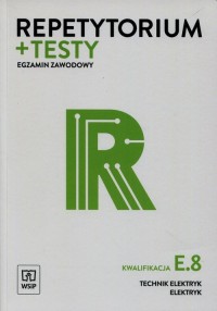 Repetytorium + testy Egzamin zawodowy - okładka podręcznika