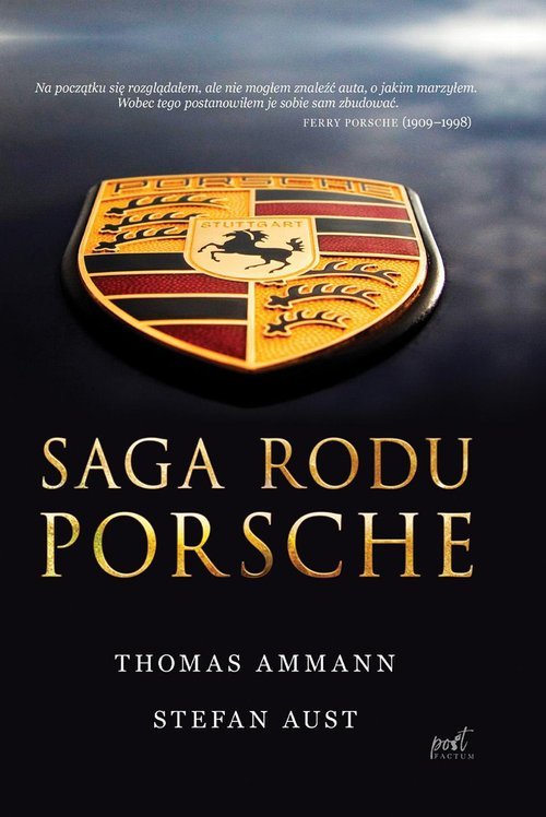 Saga rodu Porsche - okładka książki