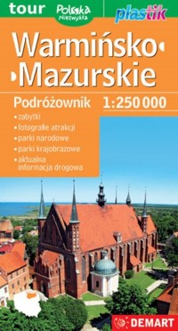 Warmińsko-mazurskie Podróżownik - okładka książki