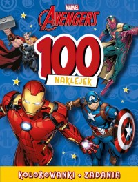 100 naklejek. Marvel  Avengers - okładka książki