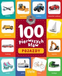 100 pierwszych słów z naklejkami. - okładka książki