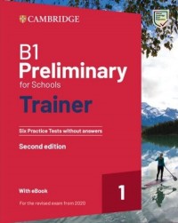 B1 Preliminary for Schools Trainer - okładka podręcznika