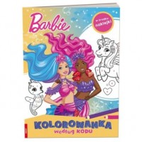 Barbie Dreamtopia. Kolorowanka - okładka książki