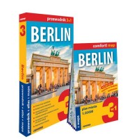 Berlin 3w1: przewodnik + atlas - okładka książki