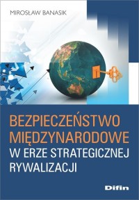 Bezpieczeństwo międzynarodowe w - okładka książki