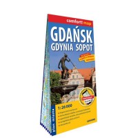 Comfort! map Gdańsk Gdynia Sopott - okładka książki