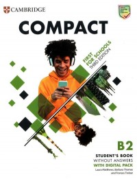 Compact First For Schools B2 First - okładka podręcznika