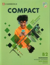 Compact First For Schools B2 First - okładka podręcznika
