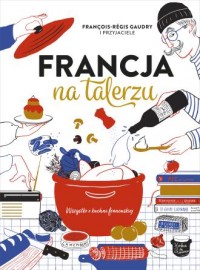 Francja na talerzu - okładka książki