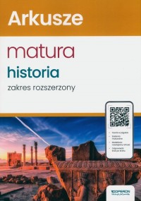 Historia Arkusze maturalne ZR - okładka podręcznika