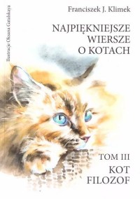 Najpiękniejsze wiersze o kotach - okładka książki