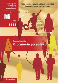 O biznesie po polsku  Podręcznik - okładka podręcznika