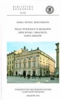 Pałac Potockich w Krakowie - okładka książki