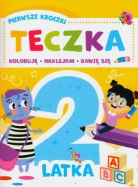 Pierwsze kroczki Teczka 2-latka - okładka książki