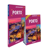 Porto light: przewodnik + mapa - okładka książki