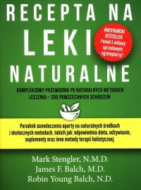 Recepta na leki naturalne - okładka książki