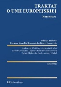 Traktat o Unii Europejskiej Komentarz - okładka książki