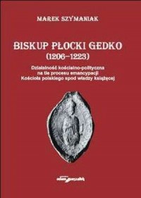 Biskup płocki Gedko (1206-1223). - okładka książki