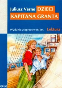 Dzieci kapitana Granta. Lektura - okładka podręcznika