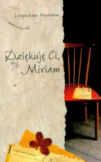 Dziękuję Ci, Miriam - okładka książki