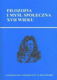 Filozofia i myśl społeczna XVII - okładka książki