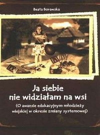 Ja siebie nie widziałam na wsi - okładka książki