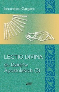 Lectio divina do Dziejów Apostolskich - okładka książki