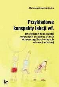 Przykładowe konspekty lekcji wf - okładka książki