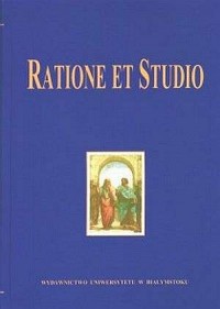 Ratione et Studio - okładka książki