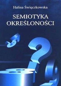 Semiotyka określoności - okładka książki
