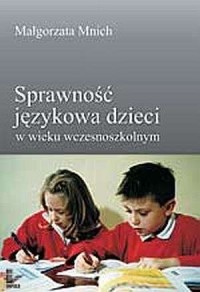 Sprawność językowa dzieci w wieku - okładka książki