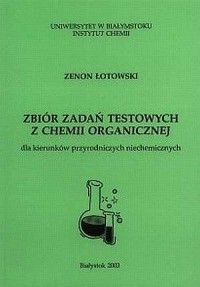 Zbiór zadań testowych z chemii - okładka książki