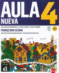 Aula Nueva 4 Język hiszpański Podręcznik. - okładka podręcznika