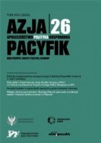 Azja-Pacyfik nr 26/2022 - okładka książki
